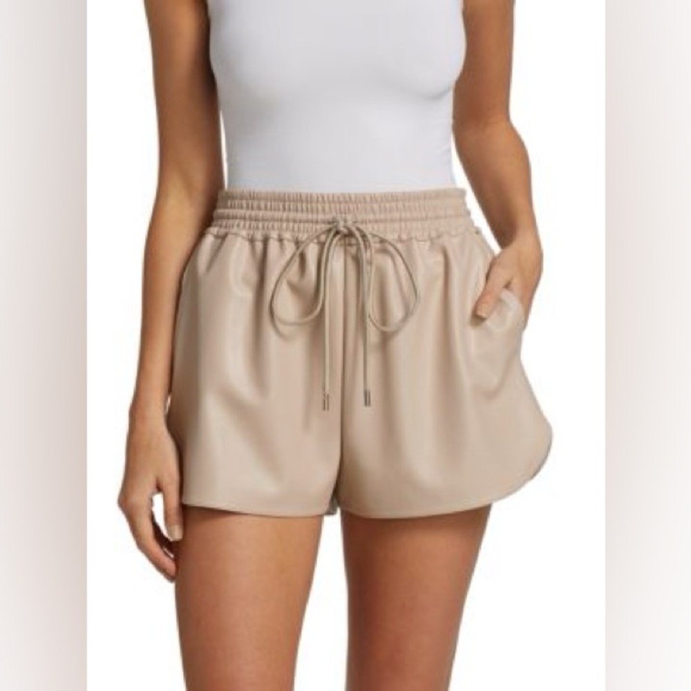 NWOT A.L.C. Rex vegan leather shorts small